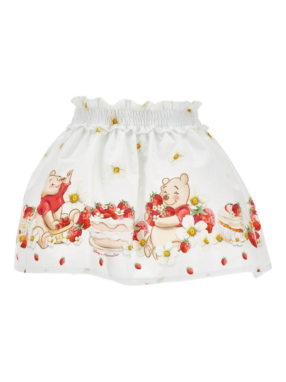 Monnalisa Winnie the Pooh Skirt and Top Set