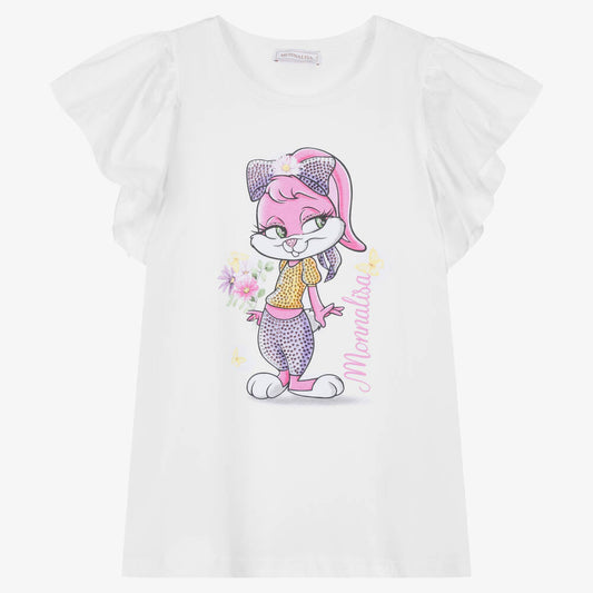 Monnalisa Lola Bunny Tunic Top