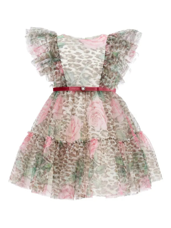 MONNALISA Tulle Dress