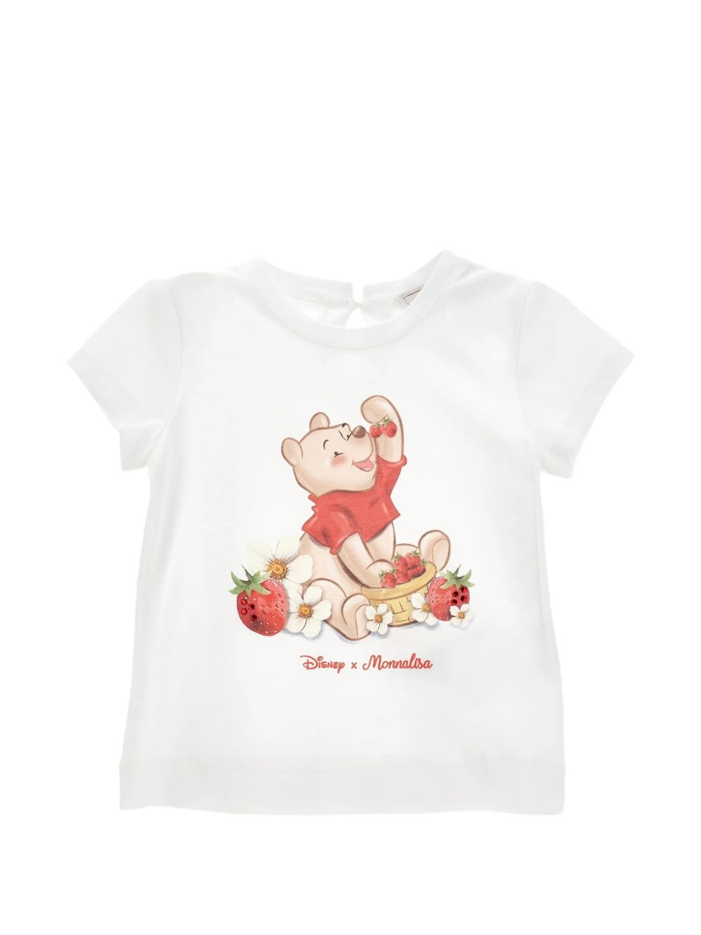 Monnalisa Winnie the Pooh Denim Shorts and Tshirt Set