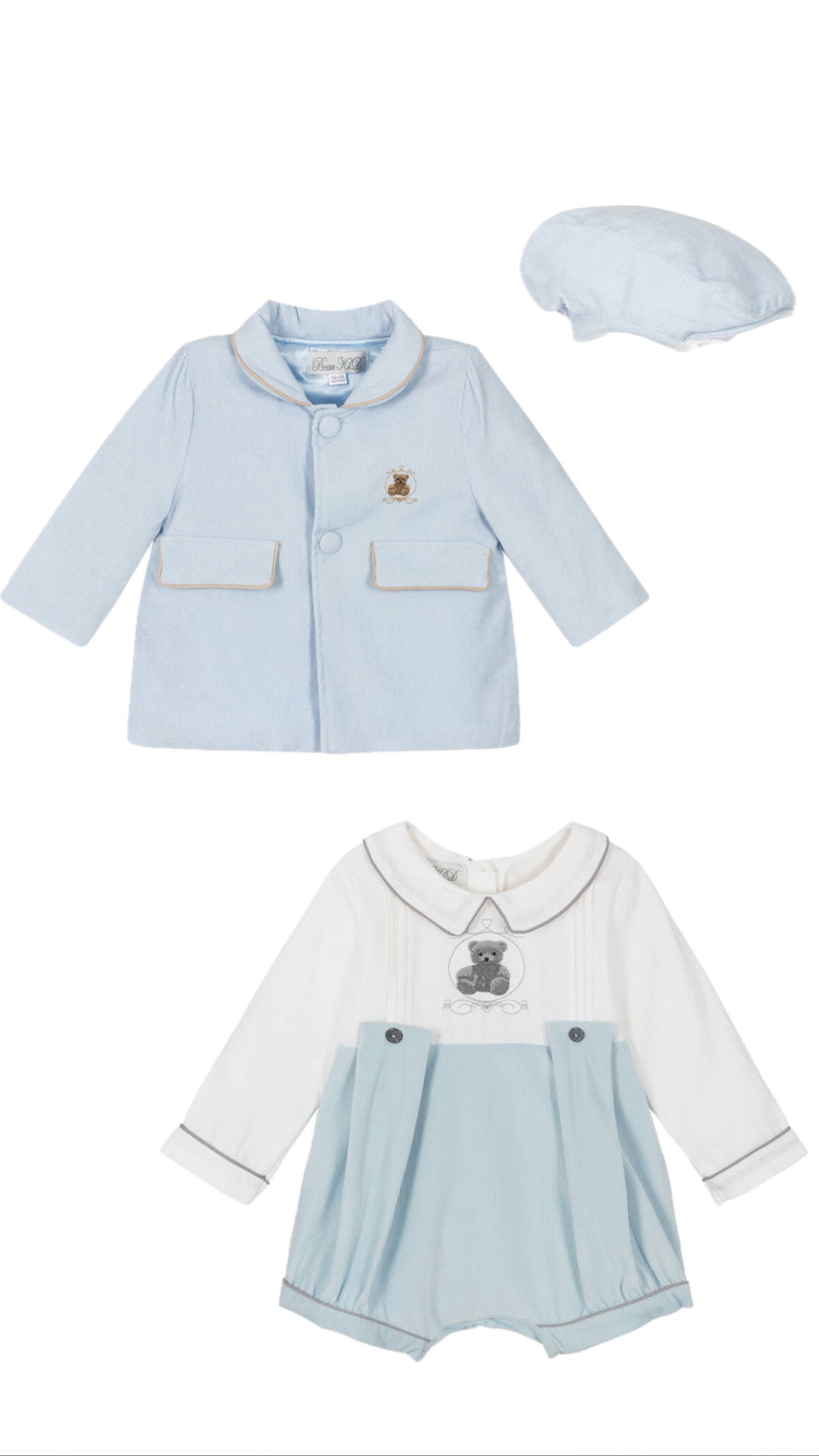 Beau Kid Coat and Romper Set