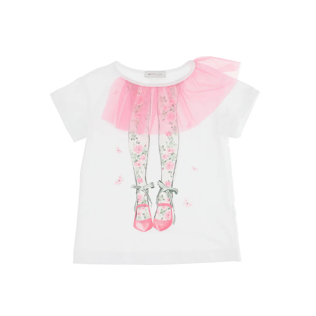 Monnalisa Girls Tunic Top