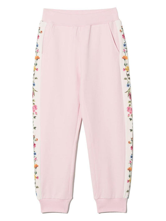MONNALISA Floral Joggers and Matching Top