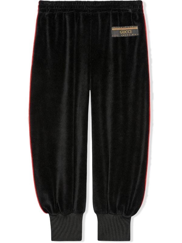 Gucci Velour joggers