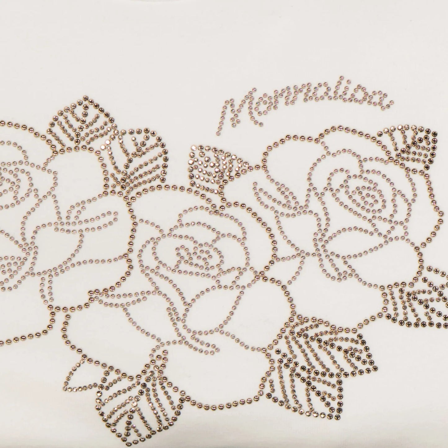 MONNALISA Gold Roses Top and Shorts