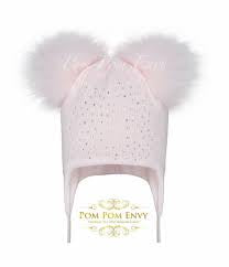 Pom Pom Envy Pink Hat