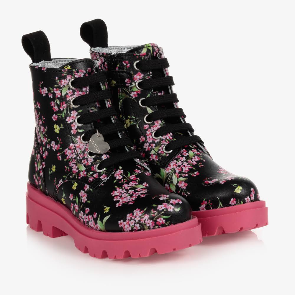 MONNALISA Floral Boots