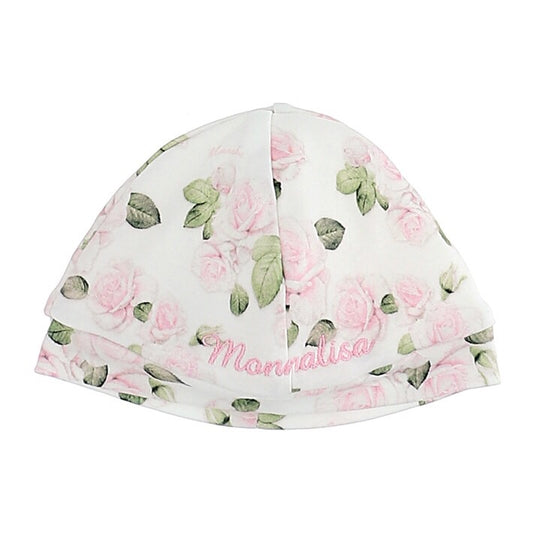 Monnalisa Floral Baby Hat