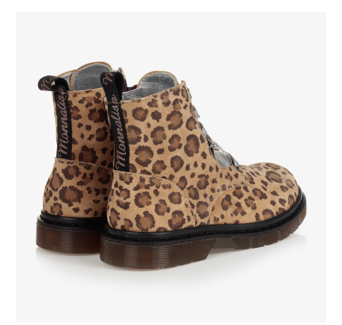 MONNALISA Cheetah Print Boots