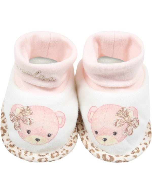 MONNALISA Baby Headband and Boots Set
